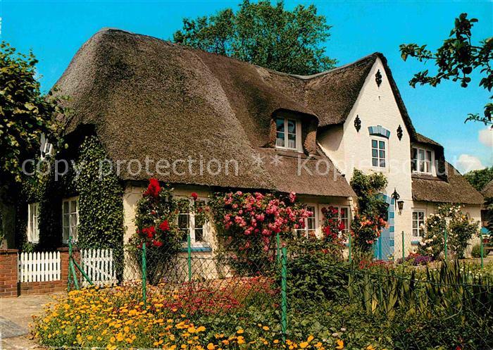 Schleswig Holstein Altes Reetdachhaus