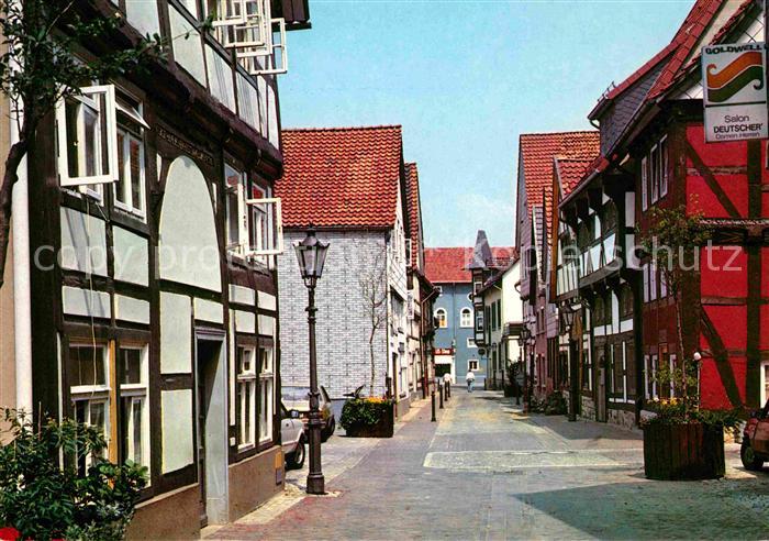Rinteln Weser Niedersachsen Enge Strasse