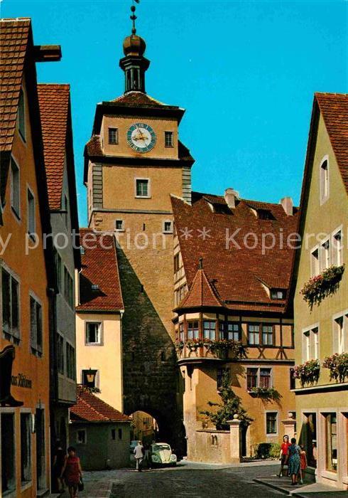 Rothenburg Tauber Weisser Turm