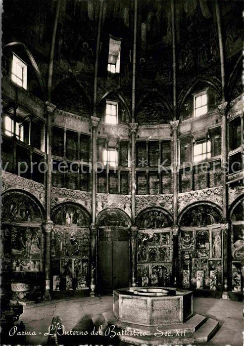 Parma Emilia-Romagna Interno del Battistero