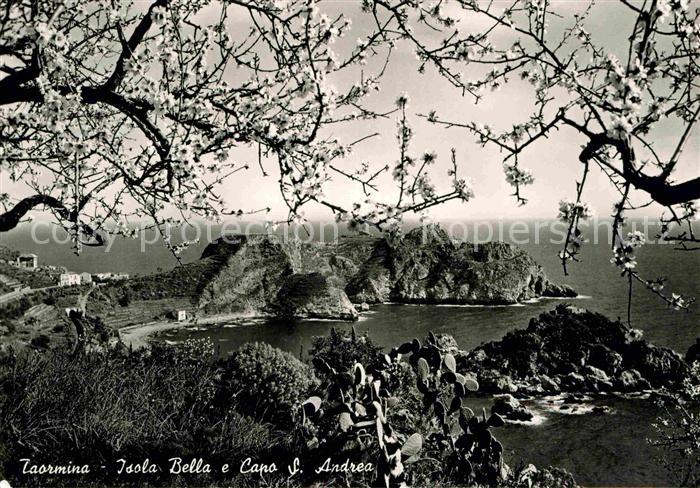 Taormina Sizilien Isola Bella e Capo S. Andrea