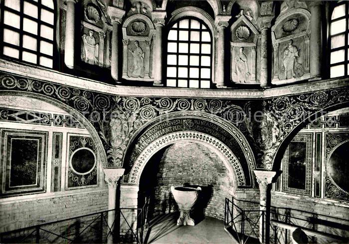 Ravenna Italia Battistero Ortodosso Interno