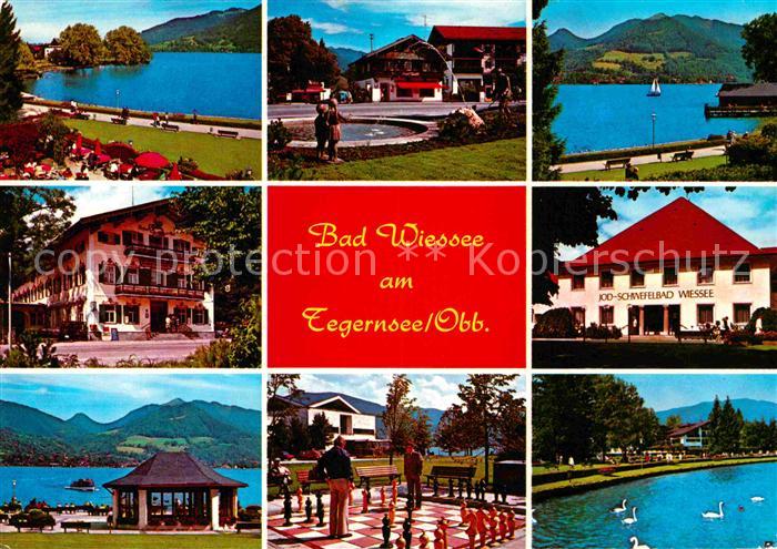 Bad Wiessee Tegernsee Schach im Park