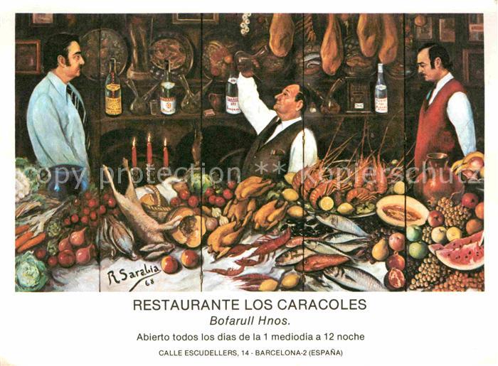 Barcelona Cataluna Restaurant Los Caracoles