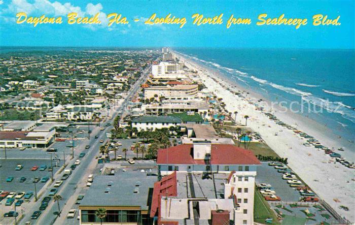 Daytona Beach Looking North from Seabreeze Boulevard