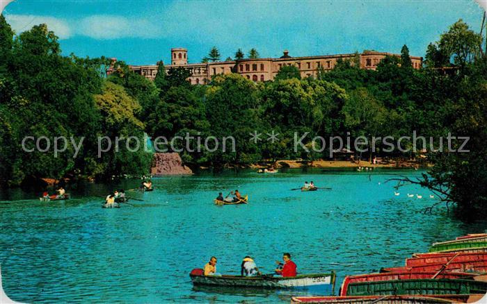 Mexico City Lago de Chapultepec Castillo
