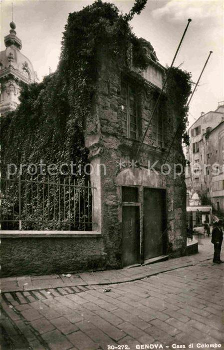 Genova Genua Liguria Casa di Colombo