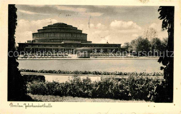 Breslau Niederschlesien Jahrhunderthalle