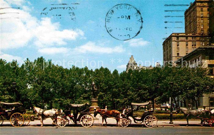 New York City Carriages on 59th Street Pferdedroschken