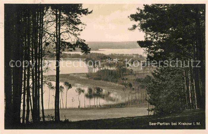 Krakow See Panorama Mecklenburgische Seenplatte