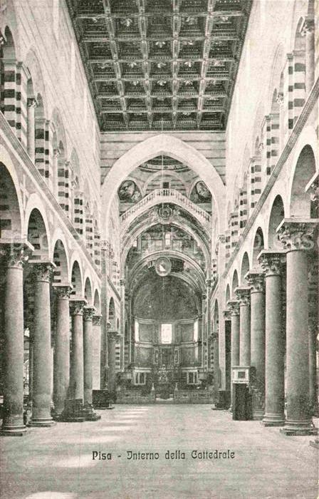Pisa Interno della Cattedrale