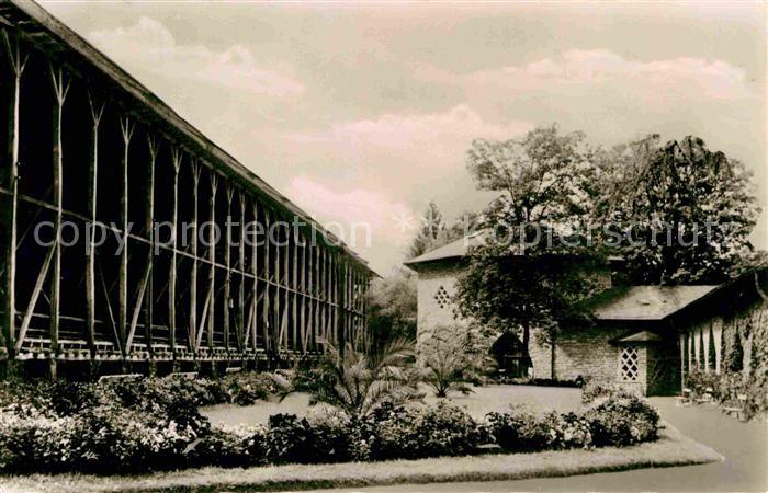 Bad Orb Gradierwerk mit Trinkhalle und Wandelhalle