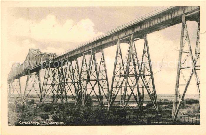 Rendsburg Schleswig-Holstein Hochbruecke