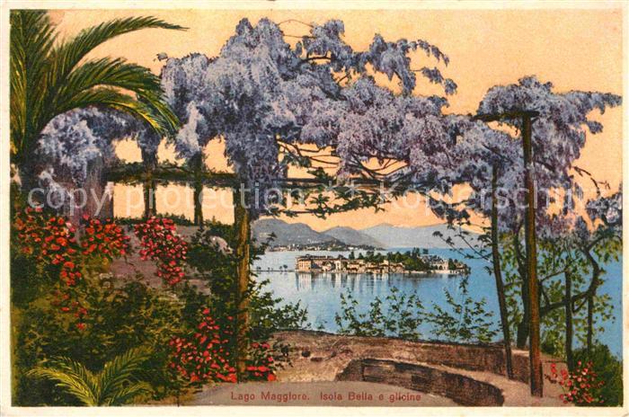 Isola Bella Lago Maggiore e glicine