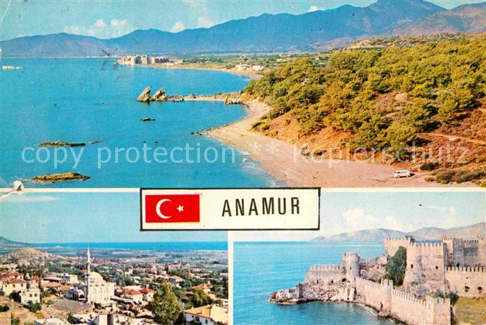 Anamur Panorama Kueste Festung