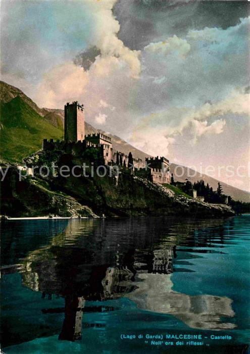 Malcesine Lago di Garda Castello Schloss Gardasee
