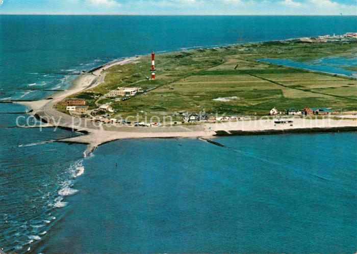 Wangerooge Nordseebad Nordseeinsel Fliegeraufnahme