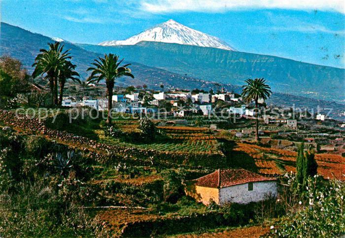 Puerto de la Cruz Valle de la Orotava y Teide Vulkan