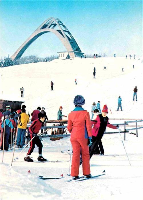 Winterberg Hochsauerland St Georgsprungschanze Skispringen Kurort Wintersportpla