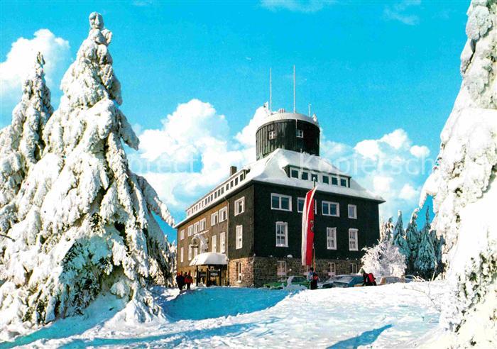 Winterberg Hochsauerland Gaststaette Kahler Asten Winterpanorama