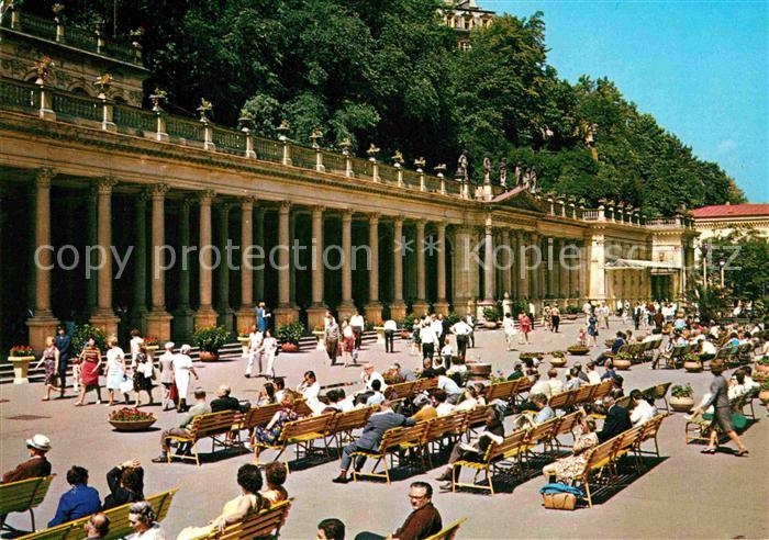 Karlovy Vary Kolonada Kolonnade der Tschechoslowakisch Sowjetischen Freundschaft