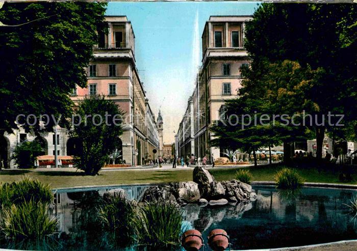 Torino Giardini di Piazza Carlo Felice e Via Roma