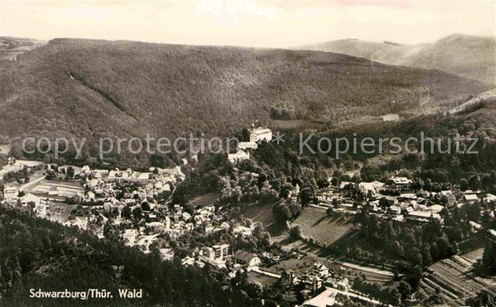 Schwarzburg Thueringer Wald Panorama