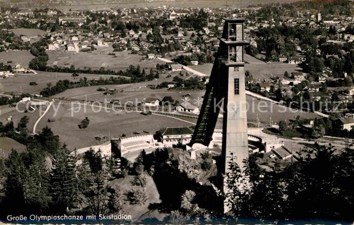 GARMISCH-PARTENKIRCHEN Bayern Olypiaschanze Skistadion