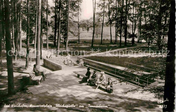 Bad Woerishofen Weichsquelle am Tannenbaum