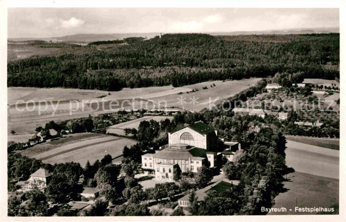 Bayreuth Fliegeraufnahme Festspielhaus
