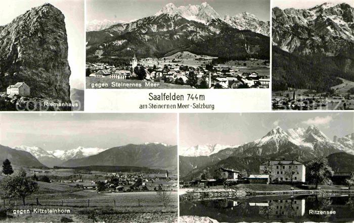Saalfelden Steinernes Meer Riemanhaus Kitzsteinhorn Ritzensee Panorama