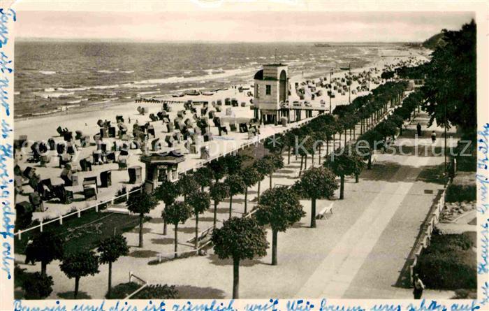 Bansin Ostseebad Strandpromenade