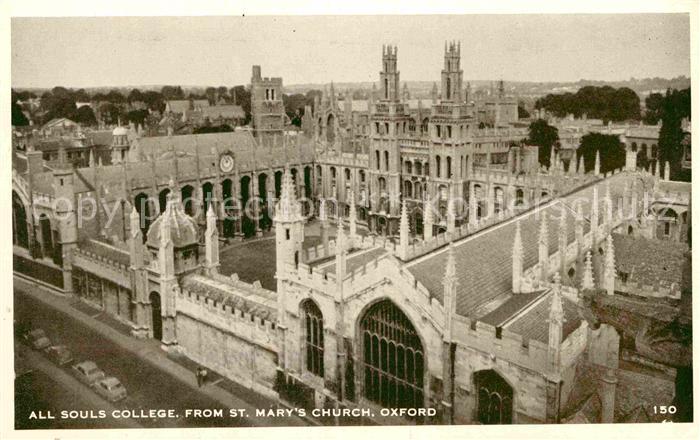 Oxford Oxfordshire Saint Marys Kirche