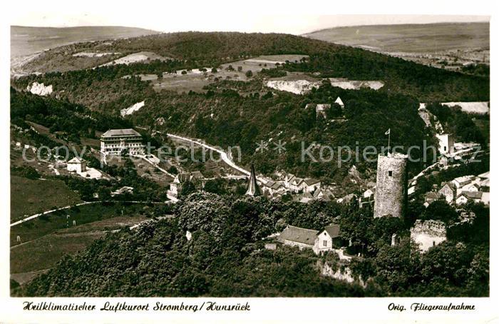 Stromberg Hunsrueck Fliegeraufnahme