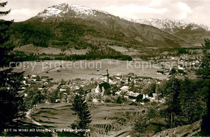 Reit Winkl Panorama Unterberg Kirche