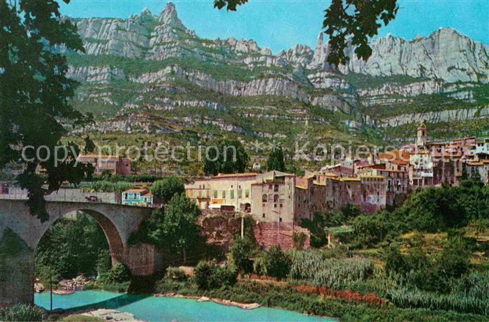 Montserrat Kloster Panorama