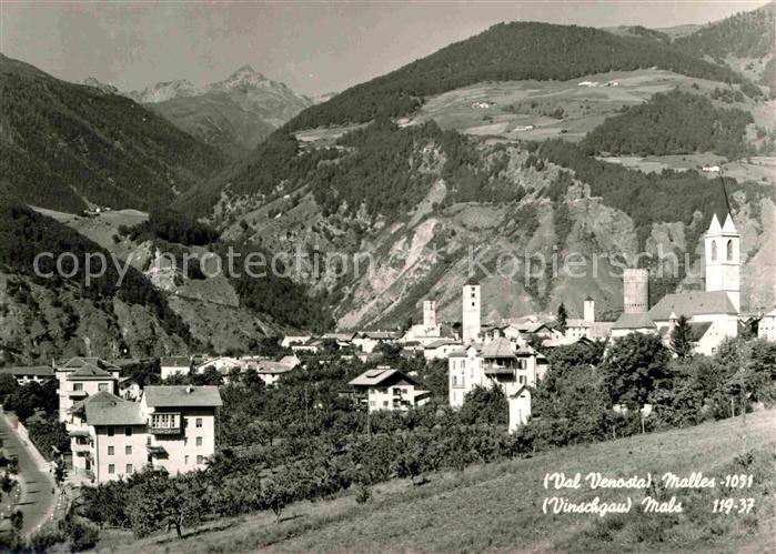 Mals Suedtirol Panorama