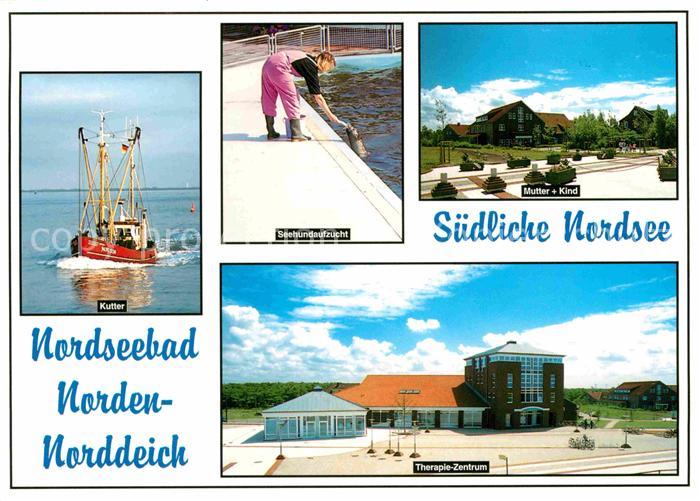 Norden Norddeich Ostfriesland Kutter Seehundeaufzucht Therapie Zentrum