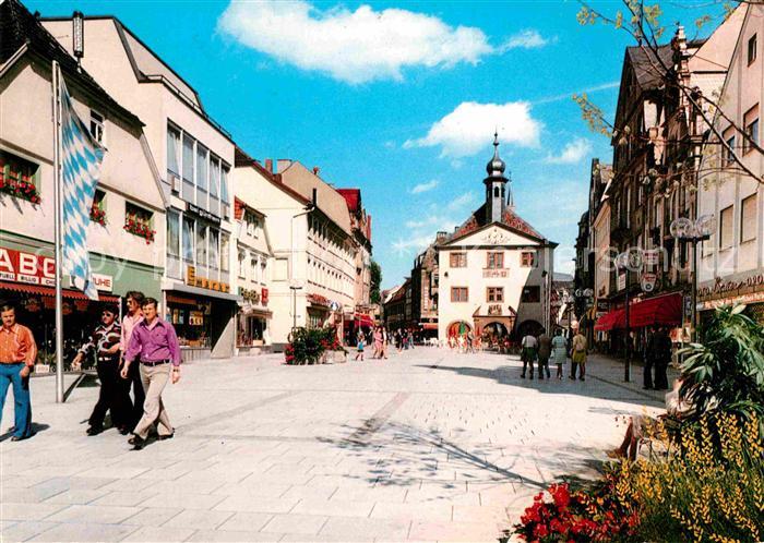Bad Kissingen Fussgaengerzone Markt