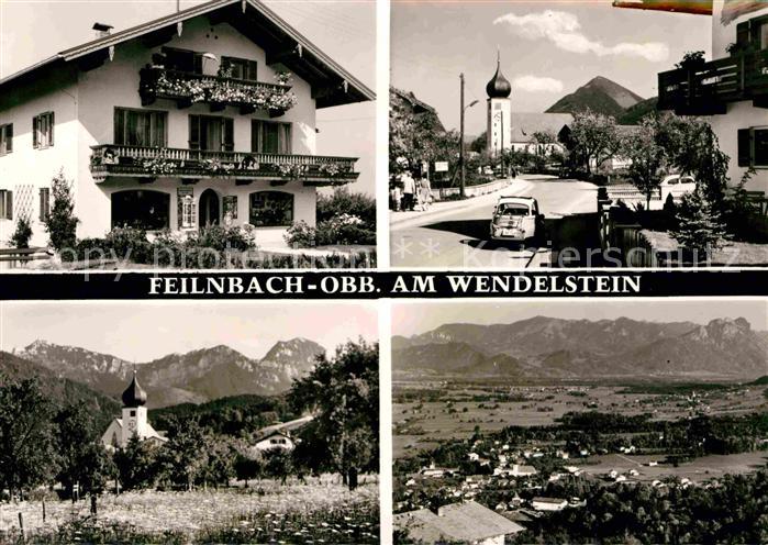 Feilnbach Bad Kirche Panorama Wendelstein