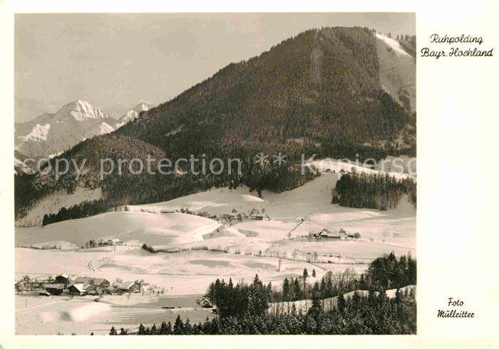 Ruhpolding Bayern Panorama