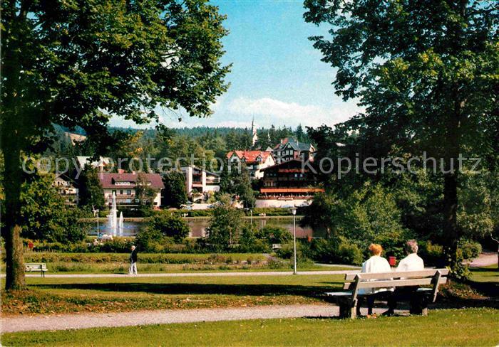 Hahnenklee-Bockswiese Harz Im Kurpark
