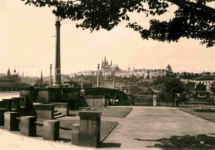 Prag Prahy Prague Teilansicht Schloss