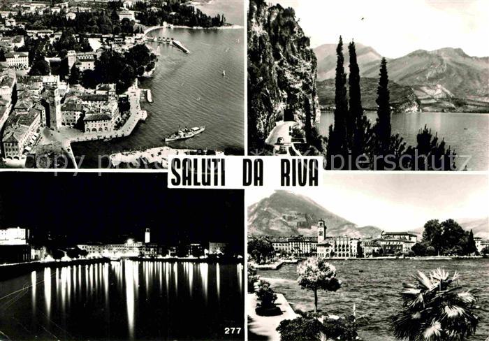 Riva del Garda Fliegeraufnahme Panorama Teilansicht