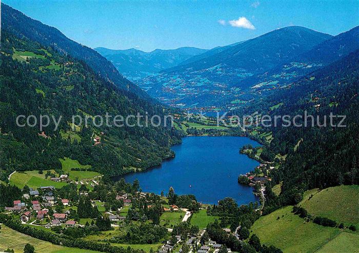 Afritz See Fliegeraufnahme Brennsee