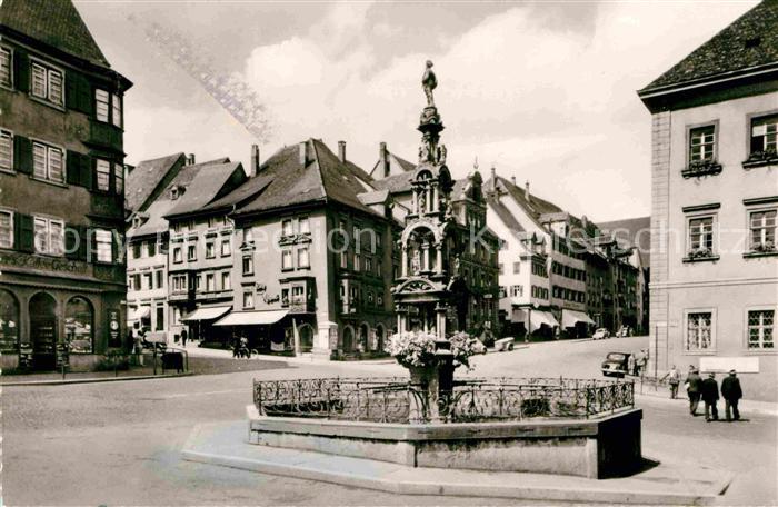 Rottweil Neckar Marktbrunnen