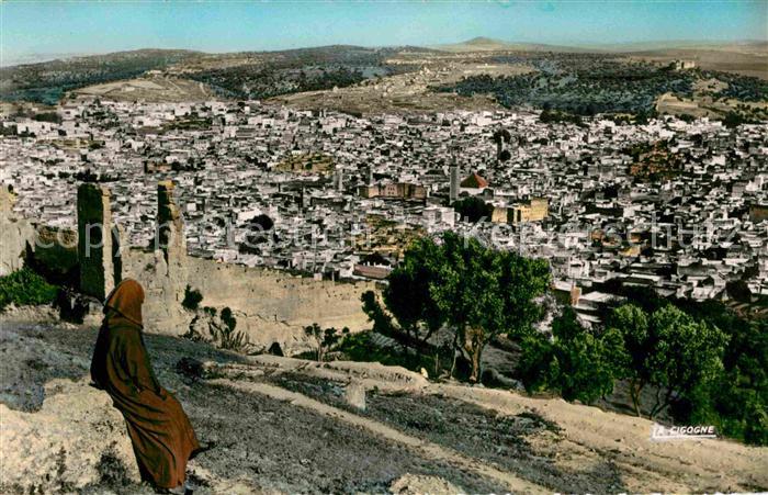 Fes Fez Maroc Vue sur la ville ancienne