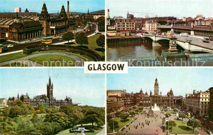 Glasgow Kelvin Hall University King George V Bridge George Square