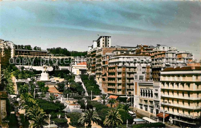 Alger Algerien Le Boulevard l Hotel Albert
