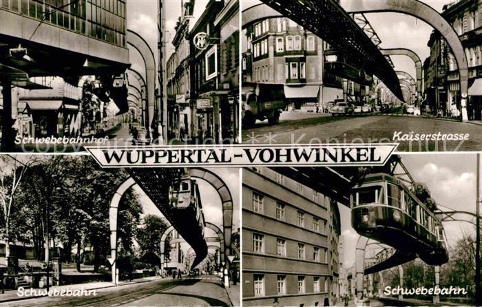 Vohwinkel Schwebebahnhof Kaiserstrasse Schwebebahn